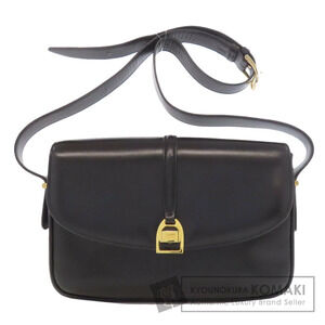 Gucci black leather shoulder bag